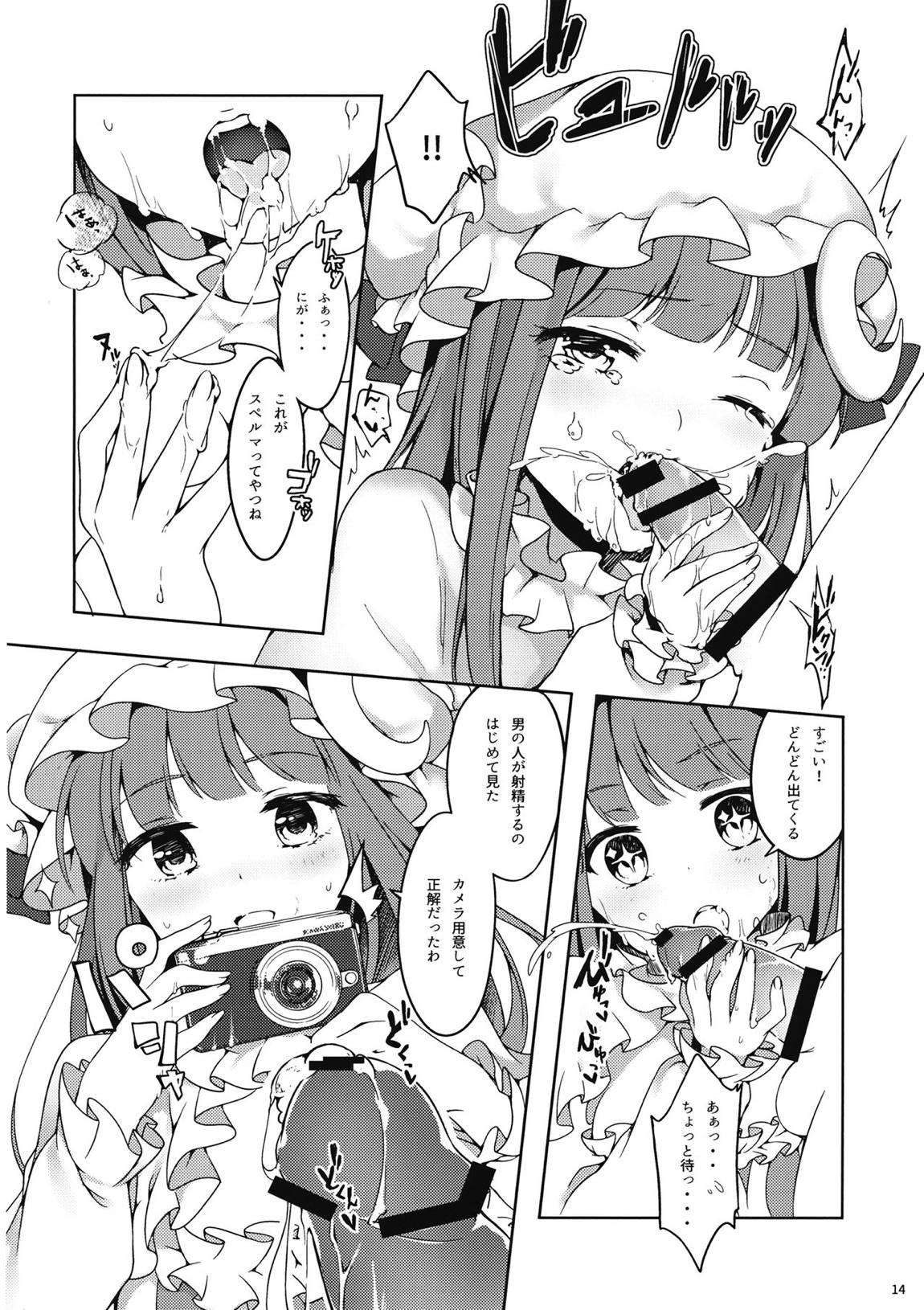 パチュリーさんに弱みを握られたい 12ページ