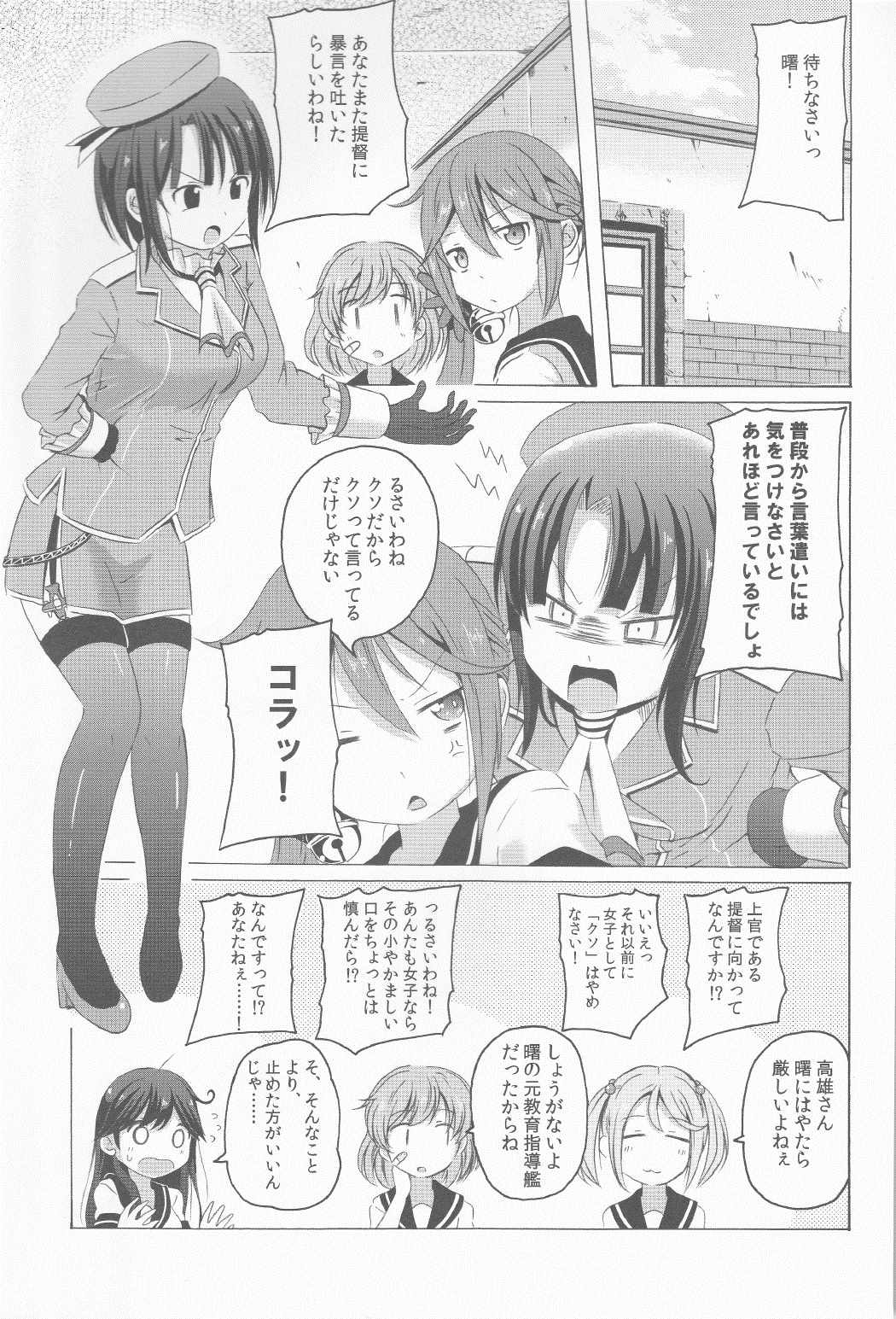 曙さんとクソ提督３ 8ページ