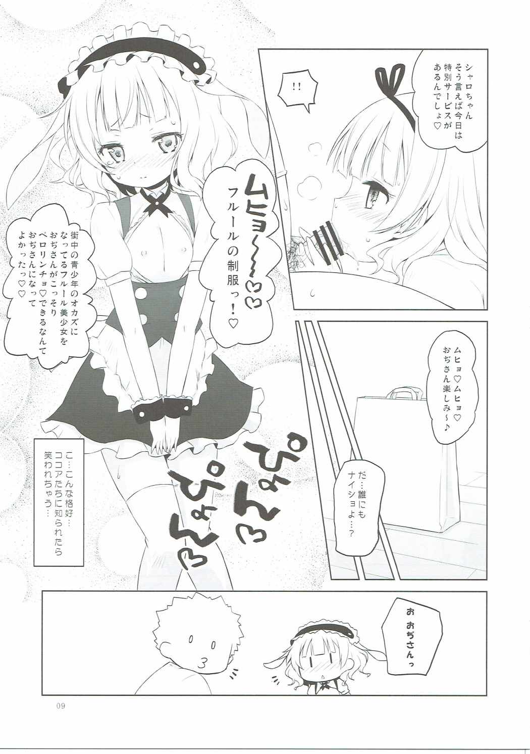 シャロちゃんVSカフェイン男 8ページ