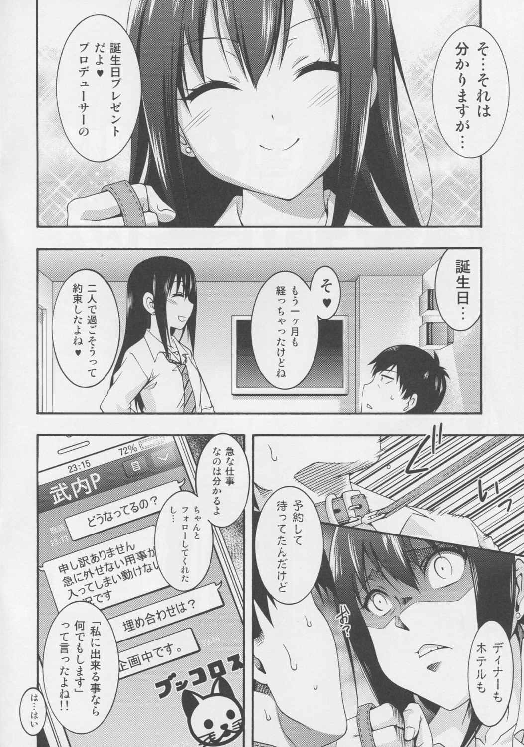 サディスティック アイドル渋谷凛とペットなプロデューサー 5ページ