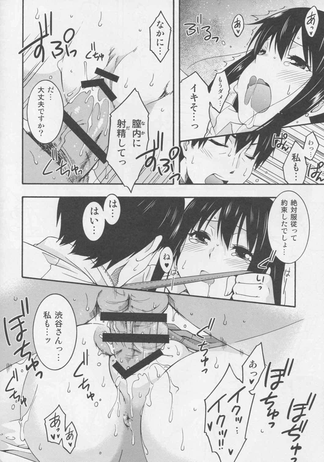 サディスティック アイドル渋谷凛とペットなプロデューサー 21ページ
