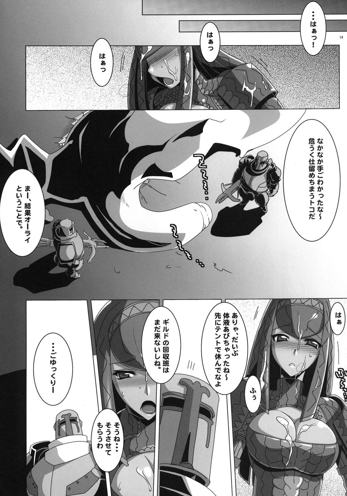 Monster Hunter 壊 14ページ