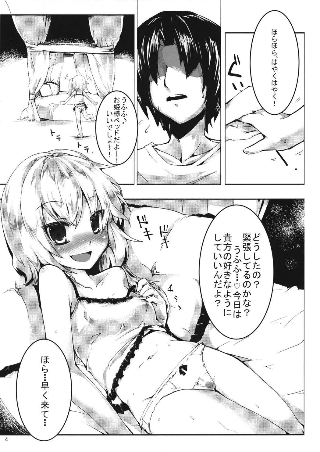 フランちゃんとしたい 3ページ