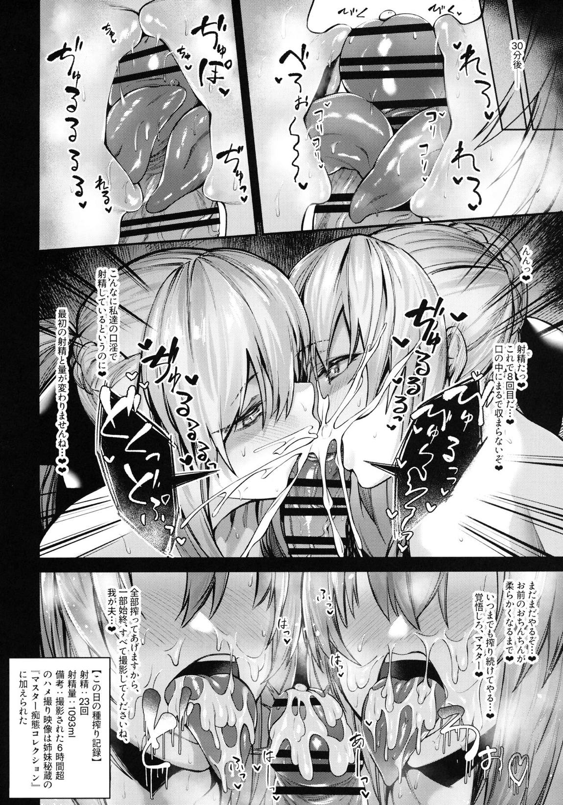 妻(モルガン)と義妹(セイバーオルタ)の種搾り日記 + おまけグッズ 17ページ