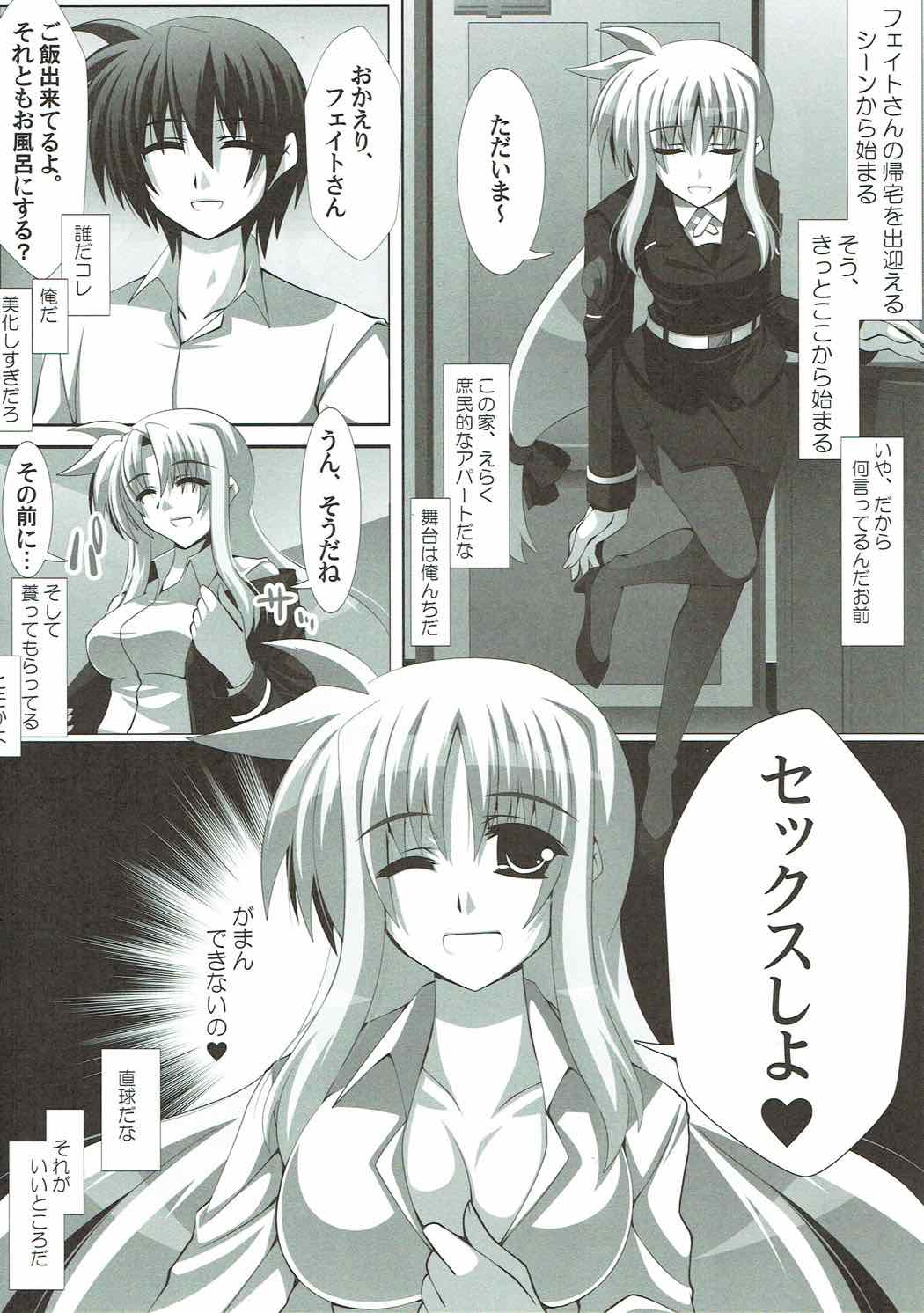淫乱フェイトさんと同棲してみたい！ 3ページ
