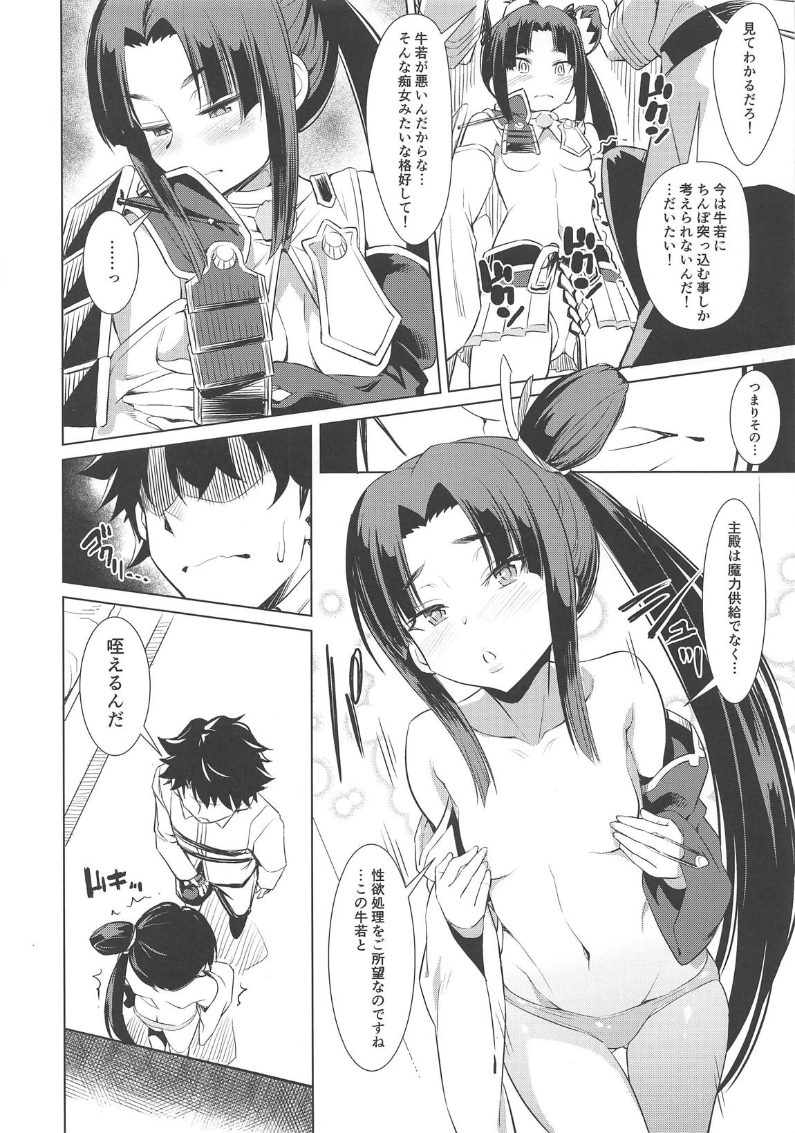 愛犬牛若丸 6ページ