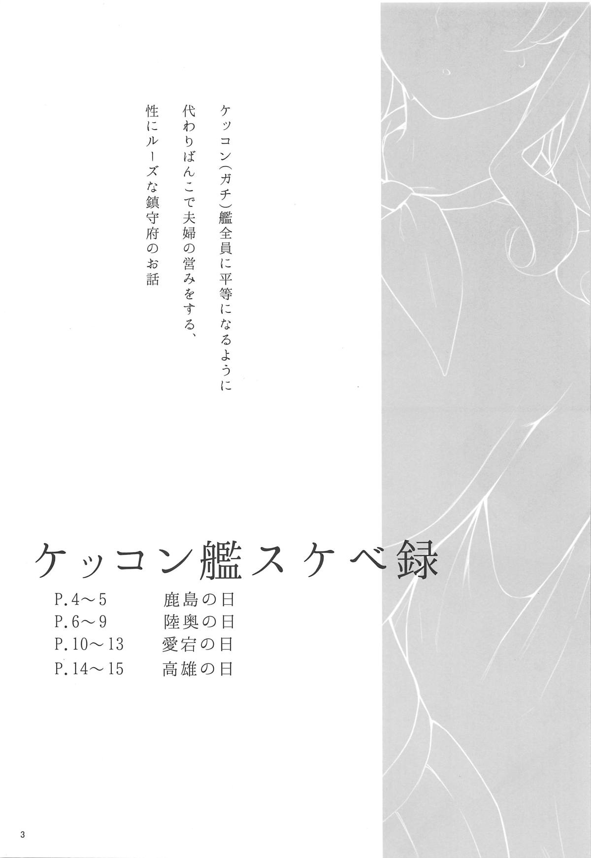 ケッコン艦スケベ録 2ページ