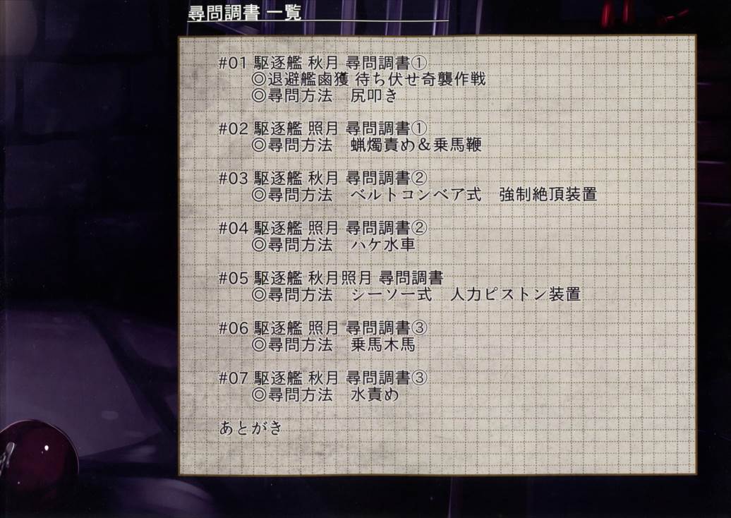 驅逐艦 秋月照月 尋問調書 2ページ