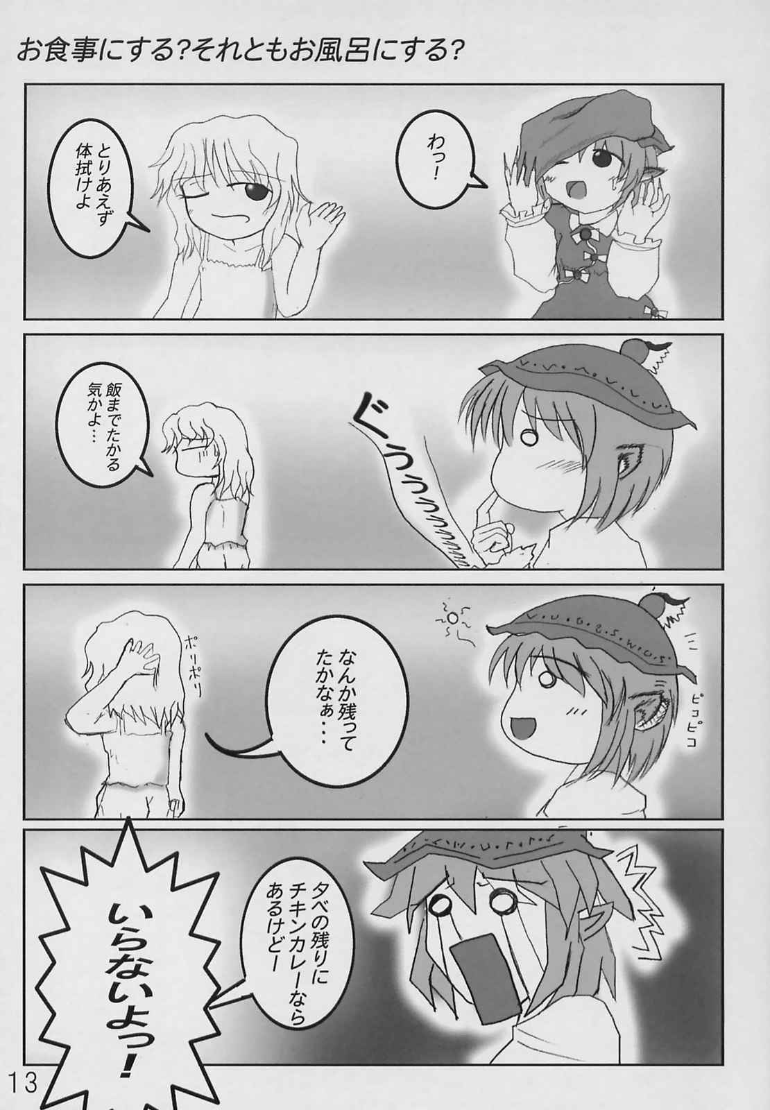 絶対×夜雀×領域 12ページ