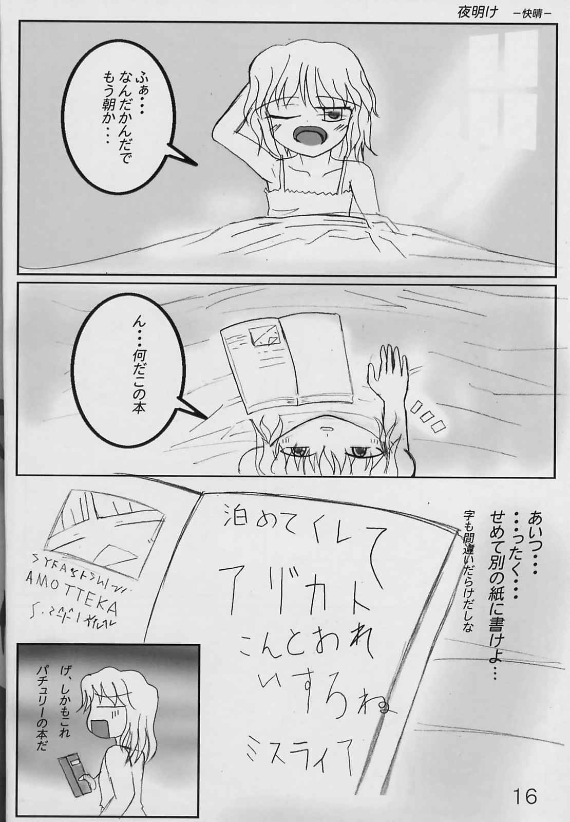 絶対×夜雀×領域 15ページ