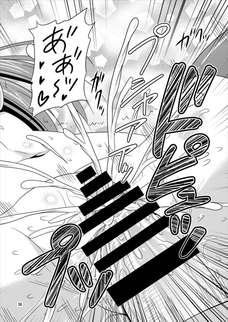 早苗さんとイチャイチャしたい! 総集編 35ページ