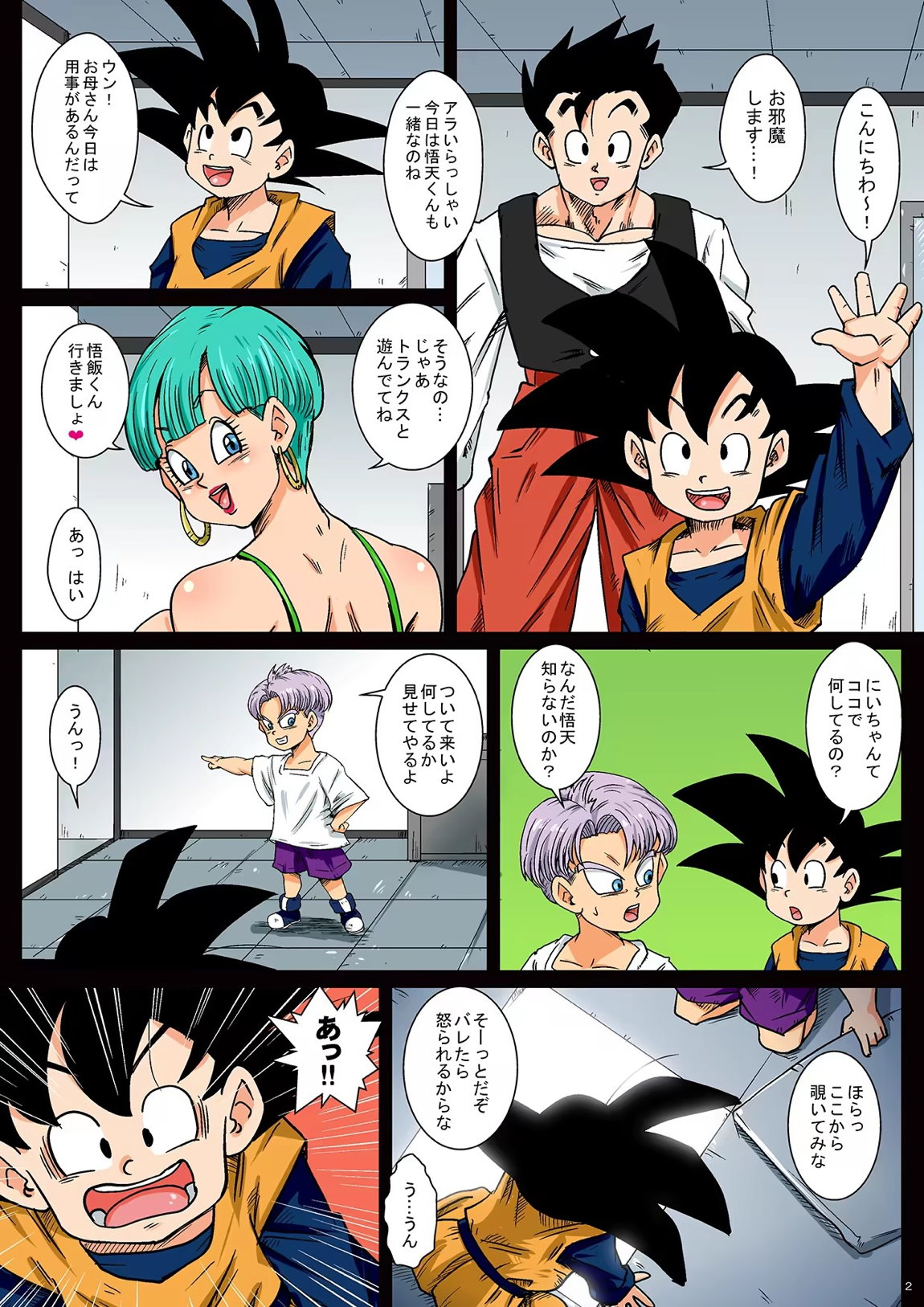DOSUKEBE HOLE Bulma 2ページ