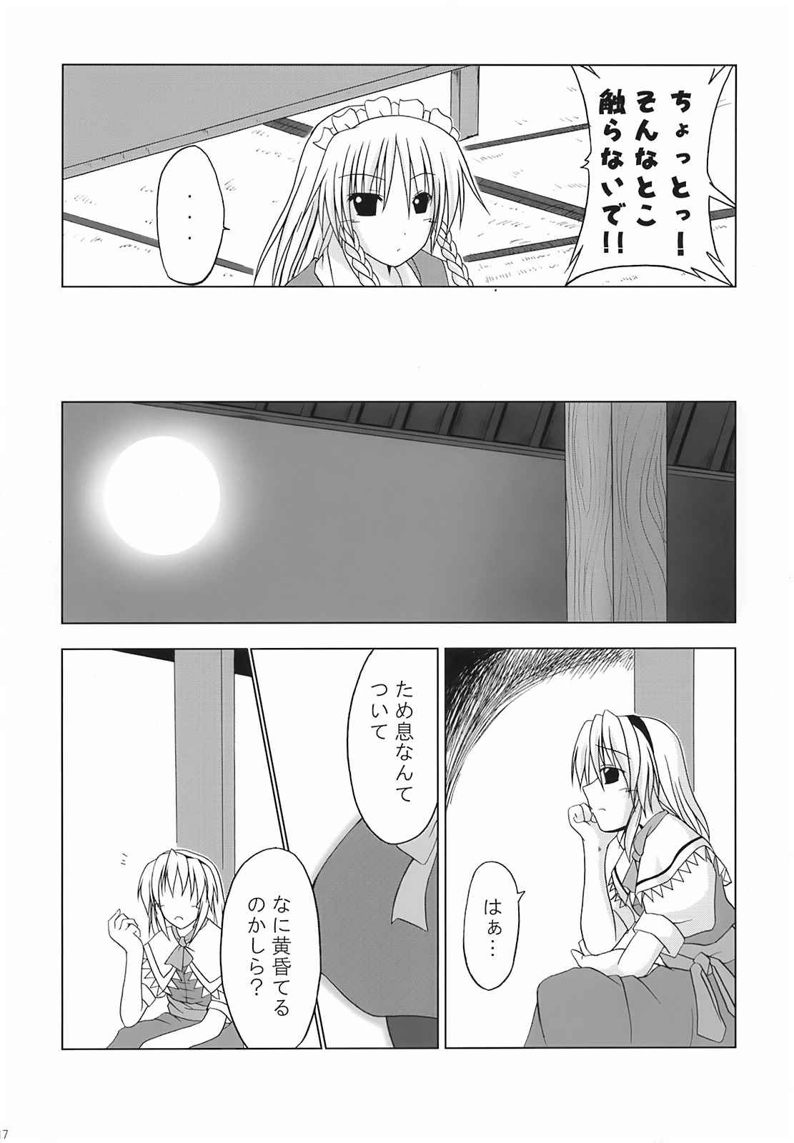 ある月夜の宴会 17ページ