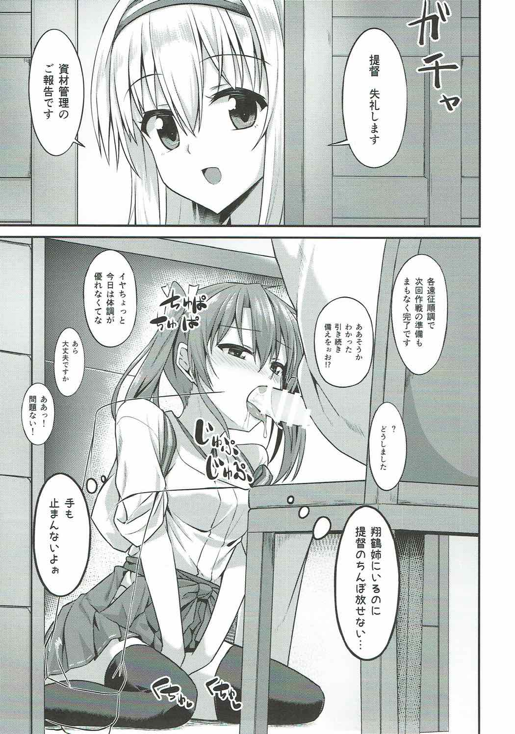 デレデレ瑞鶴はエッチしたい！ 11ページ
