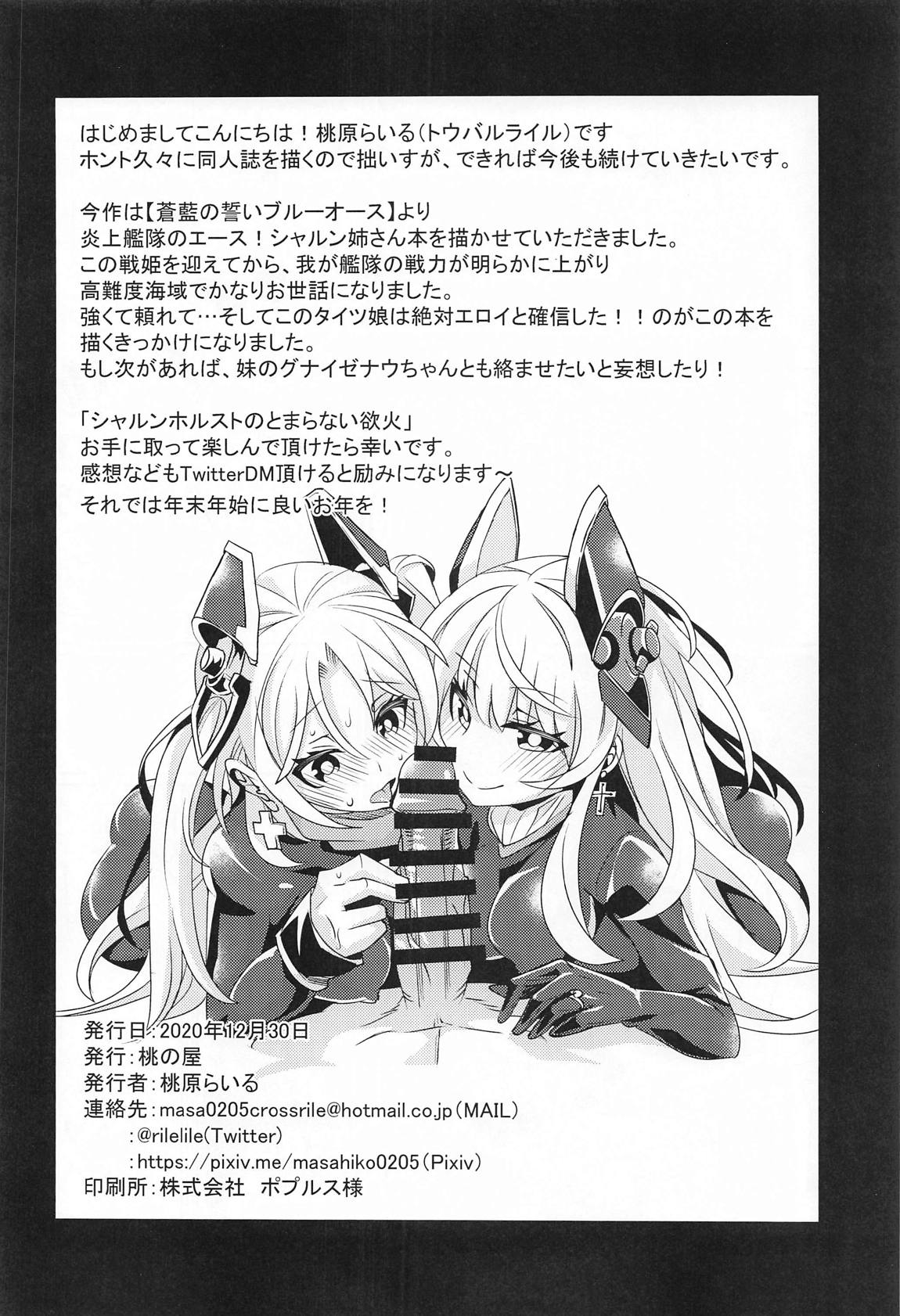 シャルンホルストのとまらない欲火 34ページ