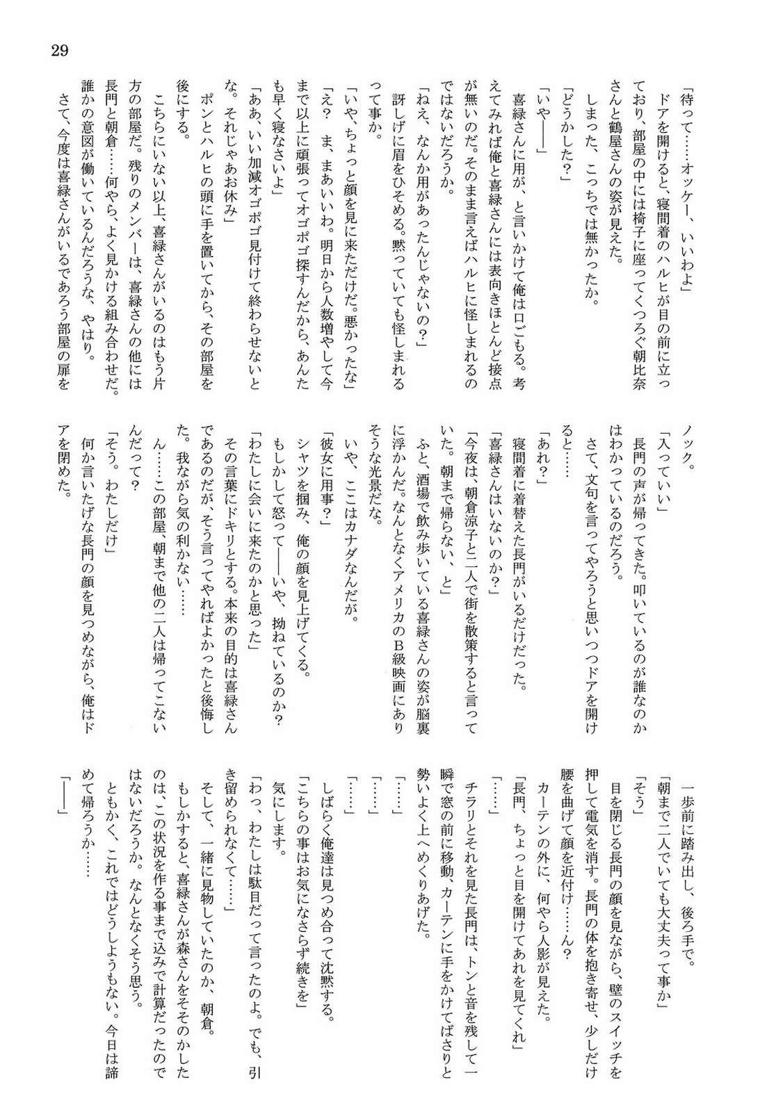 涼宮ハルヒの探検隊 31ページ