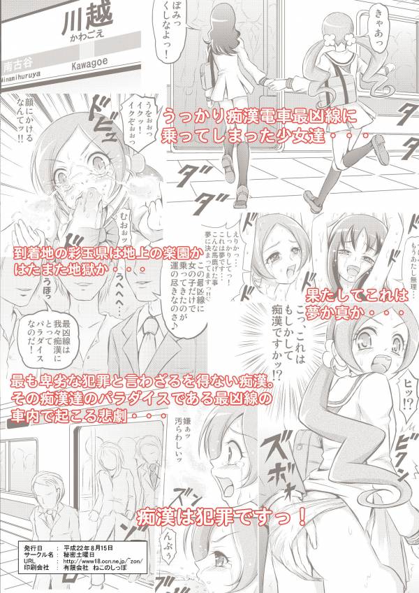 うっかり！？痴漢電車最凶線に乗っちゃいました!! 22ページ