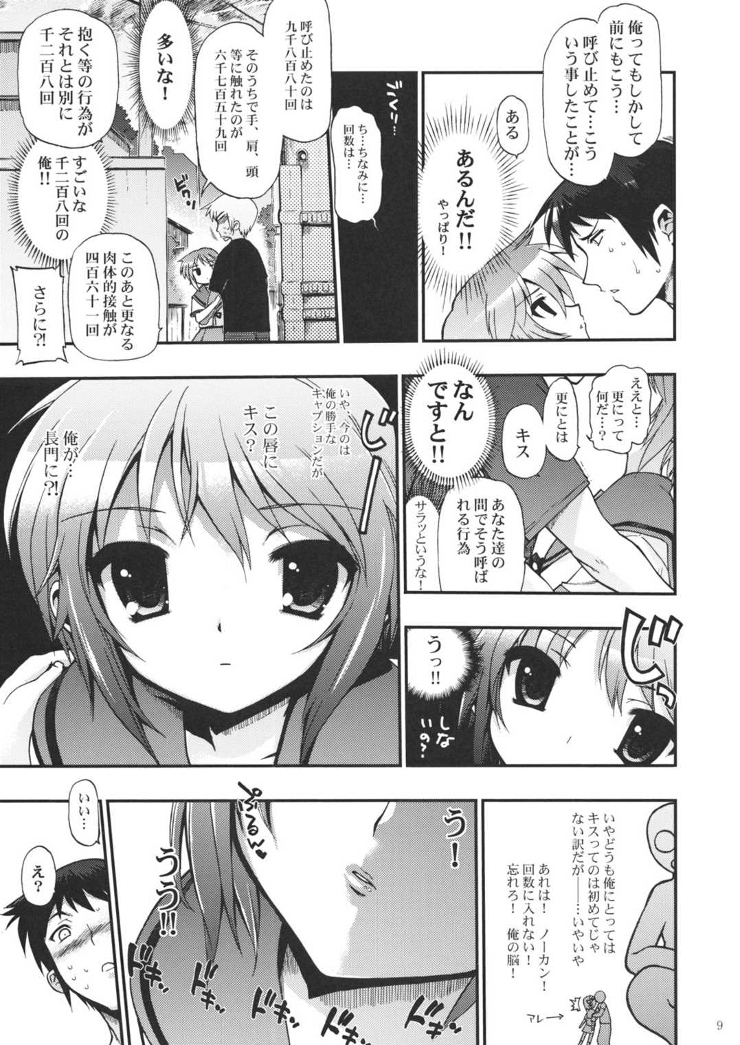 15513回目の長門有希（眼鏡無） 8ページ