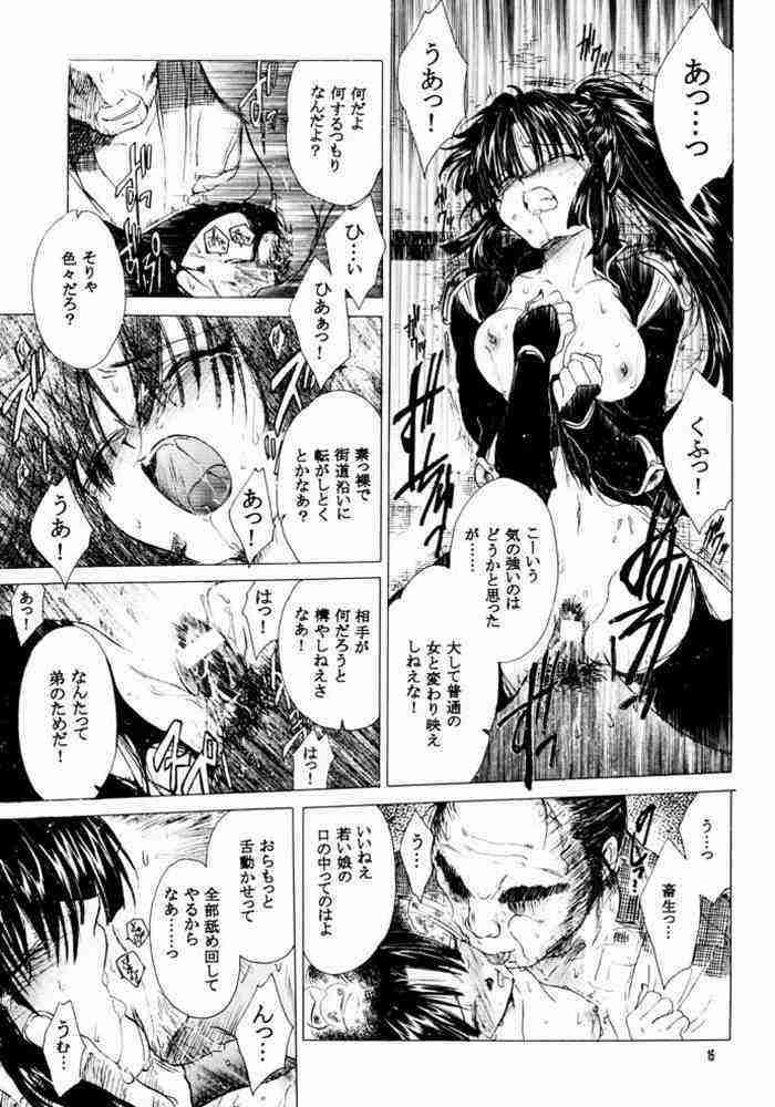 無垢の血を流す腕 14ページ