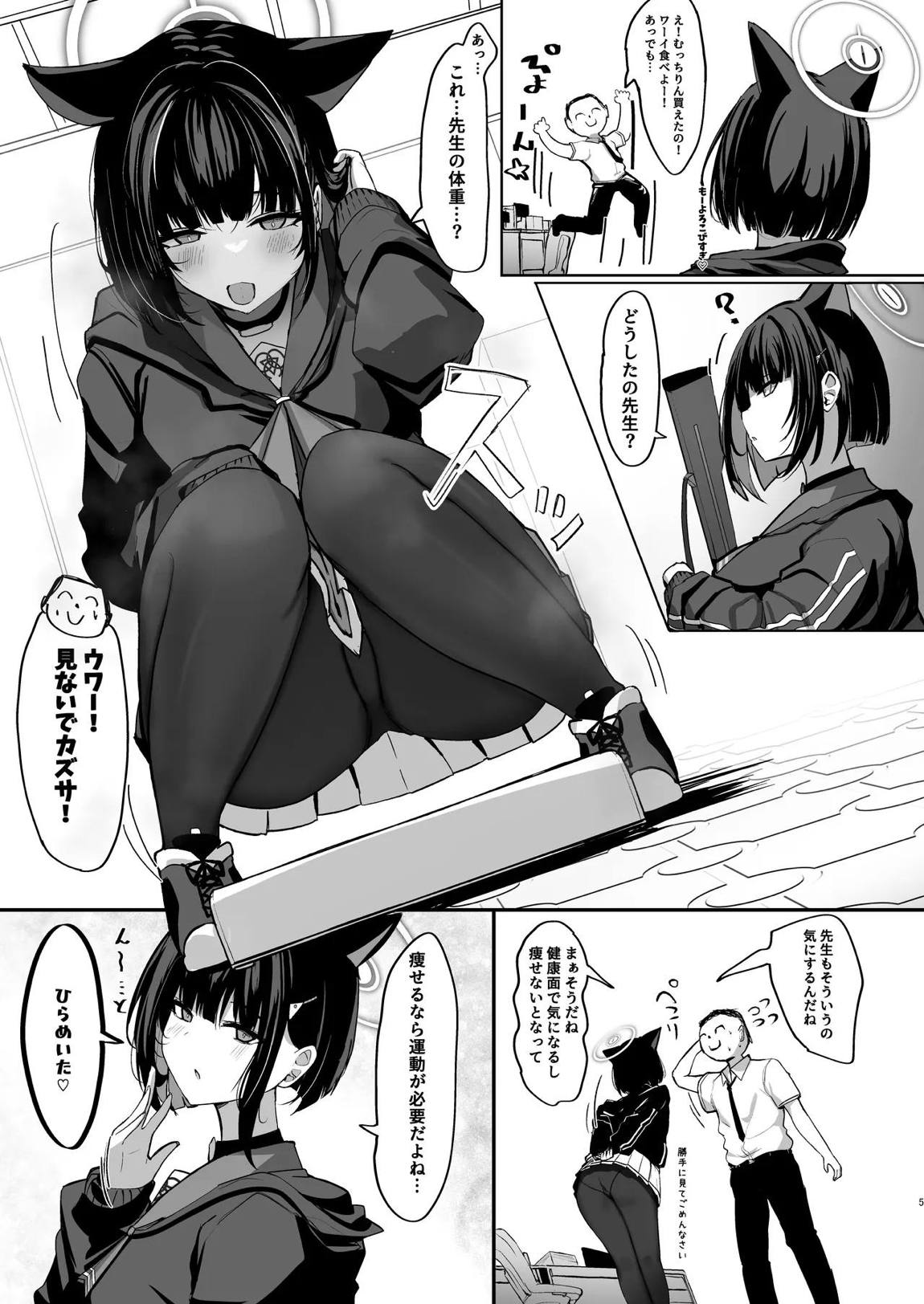 カズサと放課後運動部! 4ページ