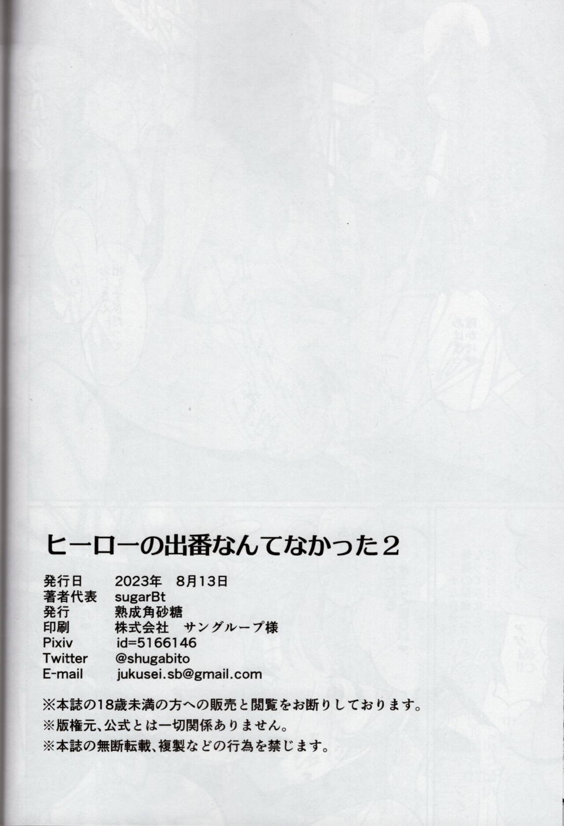 ヒーローの出番なんてなかった2 19ページ