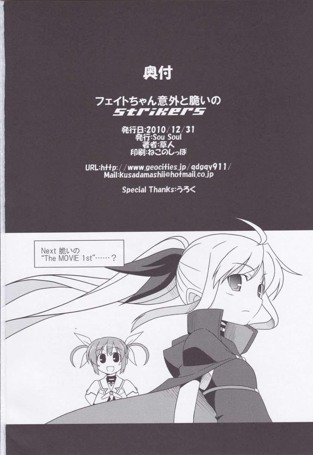 フェイトちゃん以外と脆いのStrikerS 29ページ