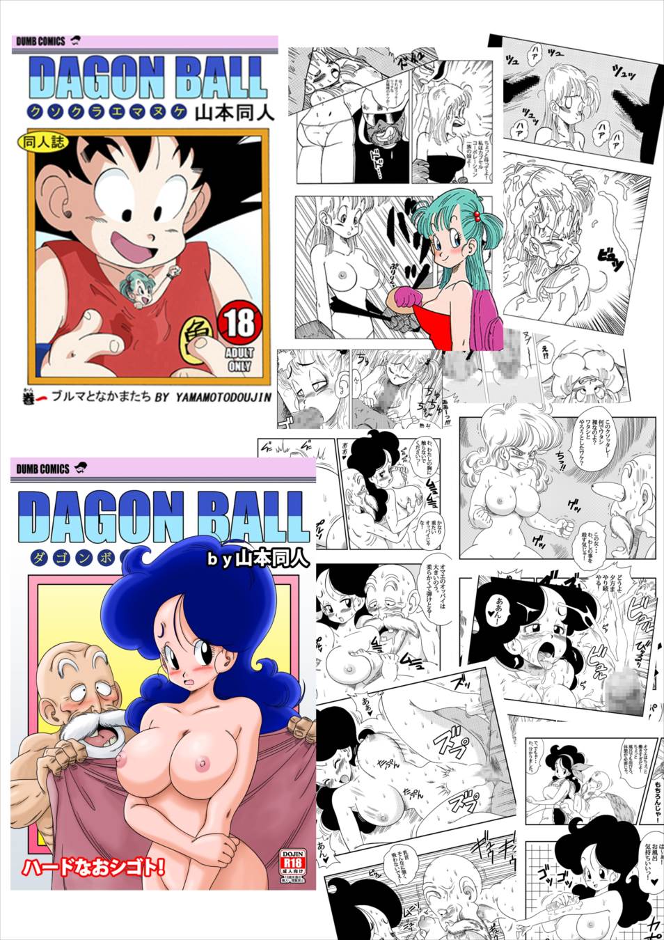 Dagonball ビ−デルVSス◯ポビッチ 23ページ