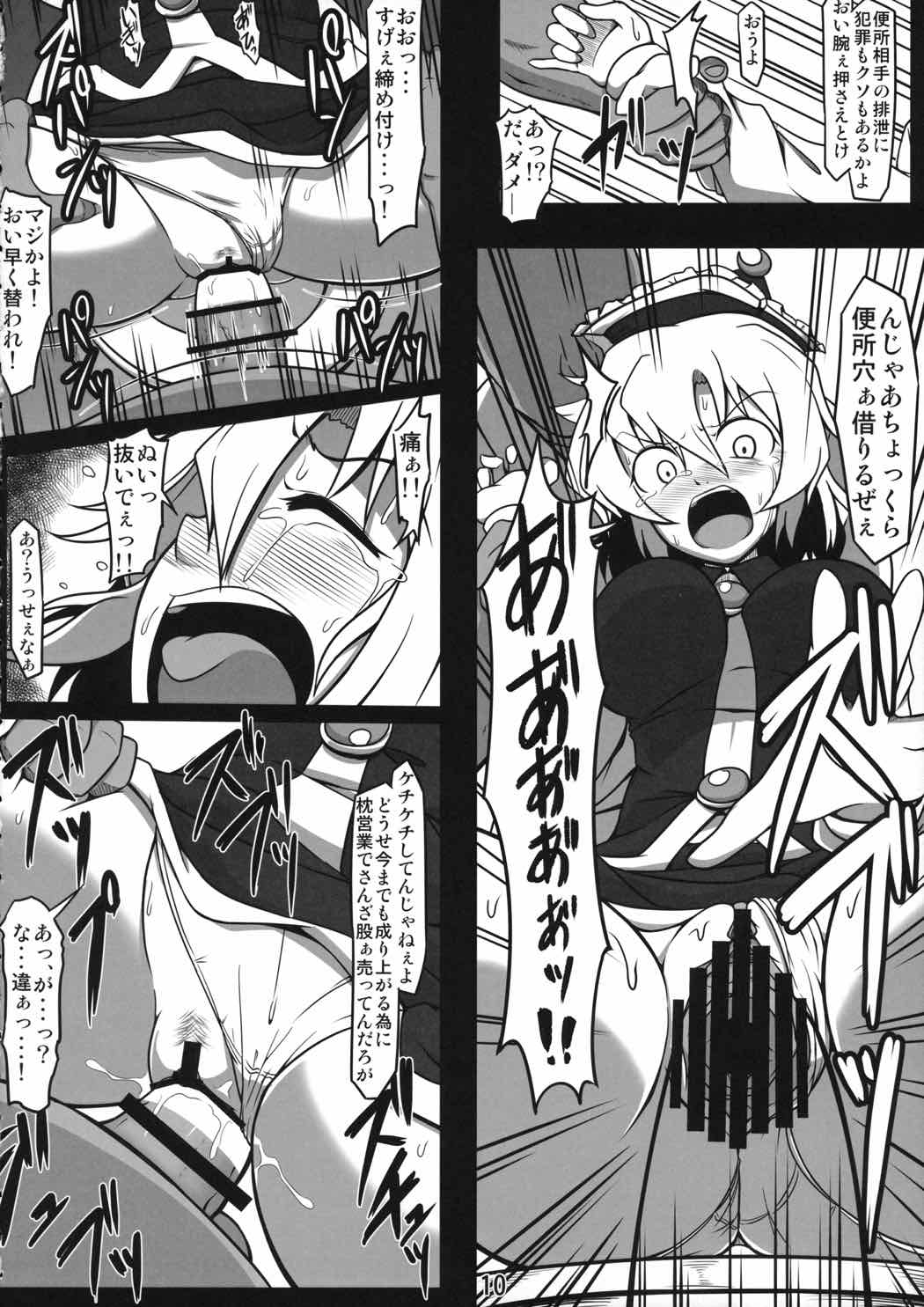 公衆便所ルナサ ～可哀想なルナサさん～ 9ページ