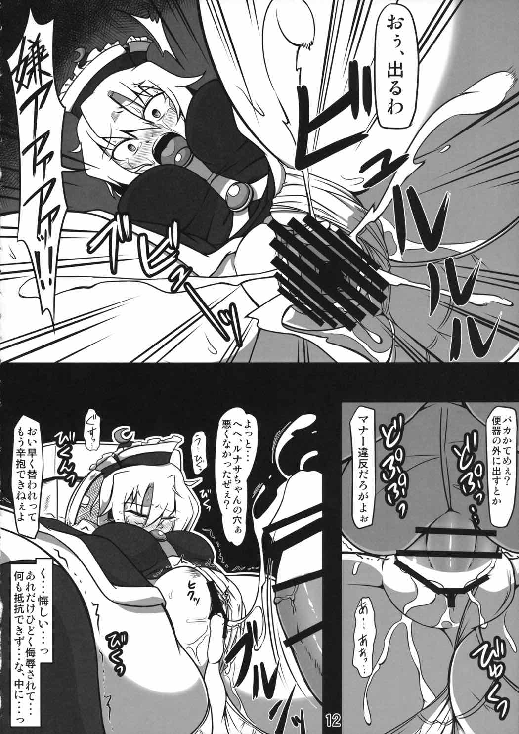 公衆便所ルナサ ～可哀想なルナサさん～ 11ページ