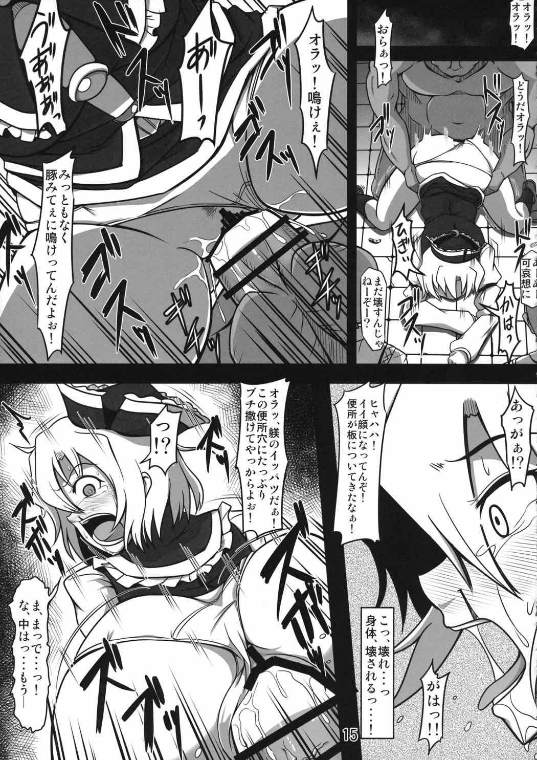 公衆便所ルナサ ～可哀想なルナサさん～ 14ページ