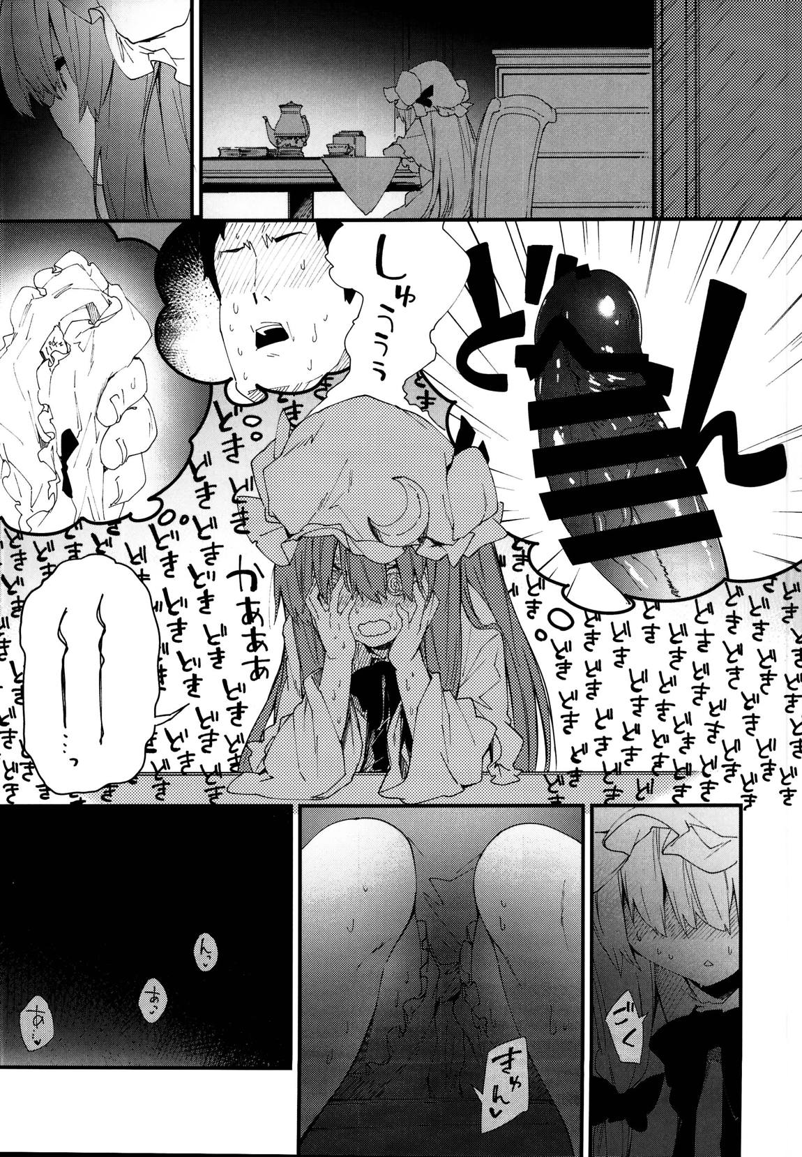 パチュリーちゃんとすけべする本 6ページ