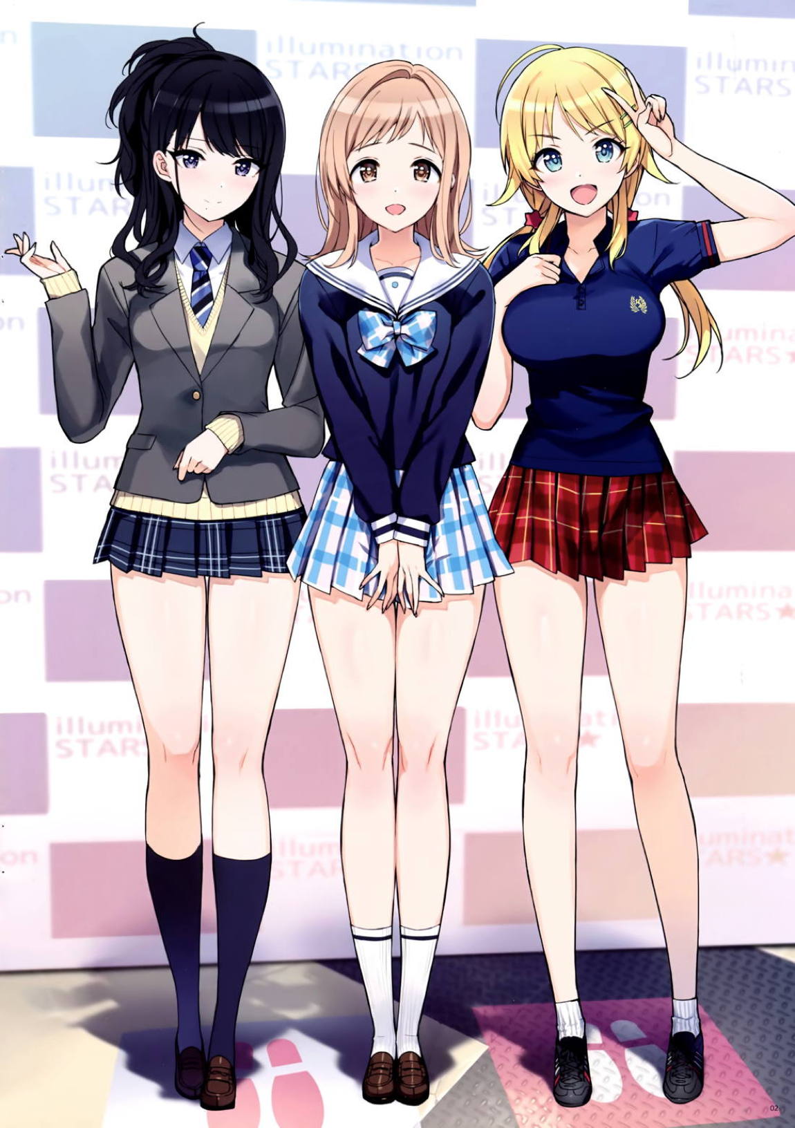 私たちプロデューサーさんにめちゃくちゃ気持ちいい中出しされちゃってます! 2ページ