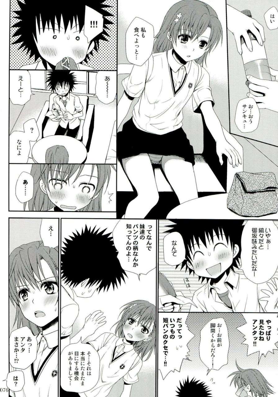 超電磁砲総集編 75ページ
