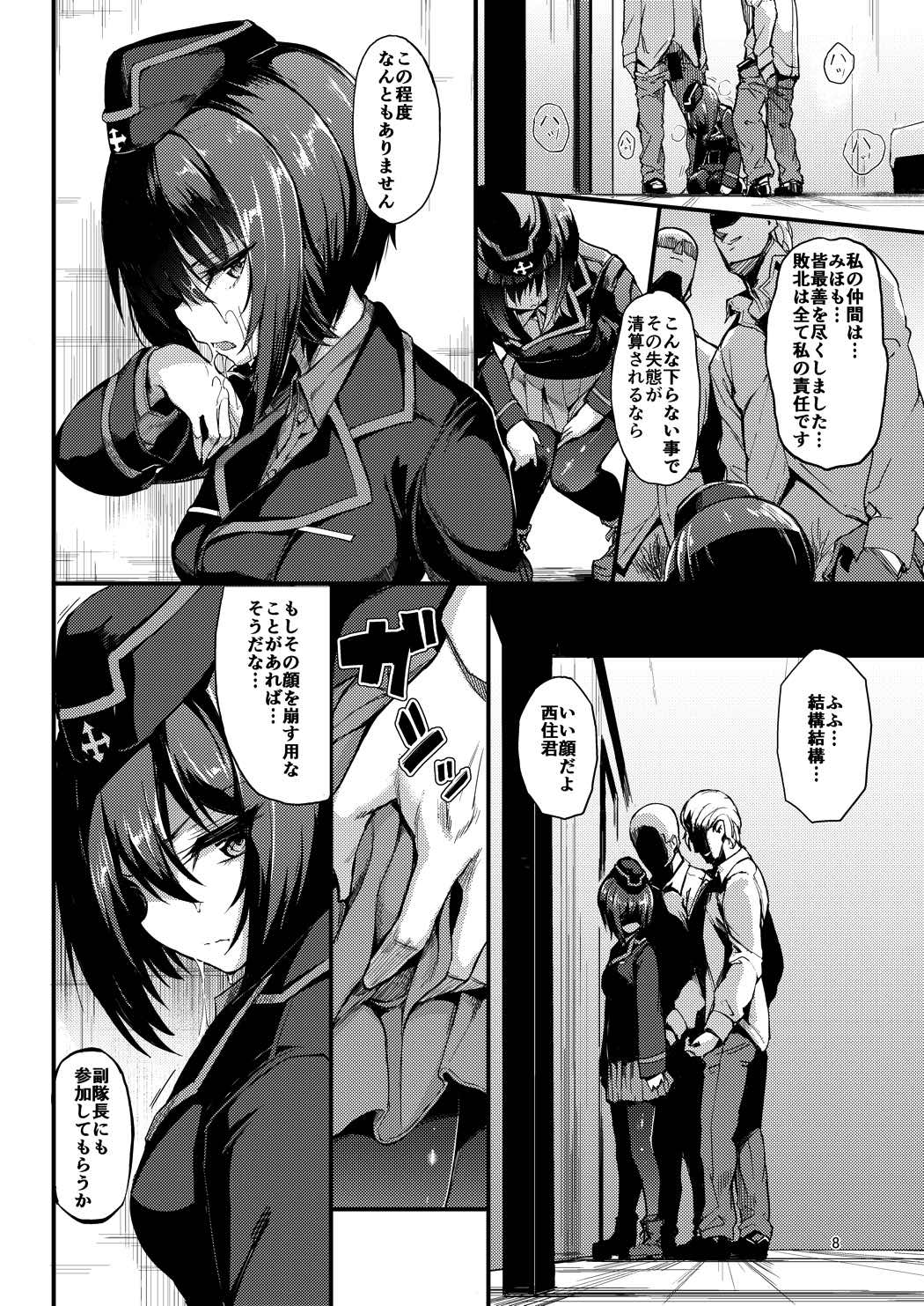 黒森峰凌辱―前日章ー 8ページ