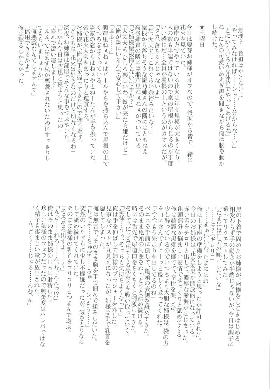 姉ちゃんとしてみました! 31ページ