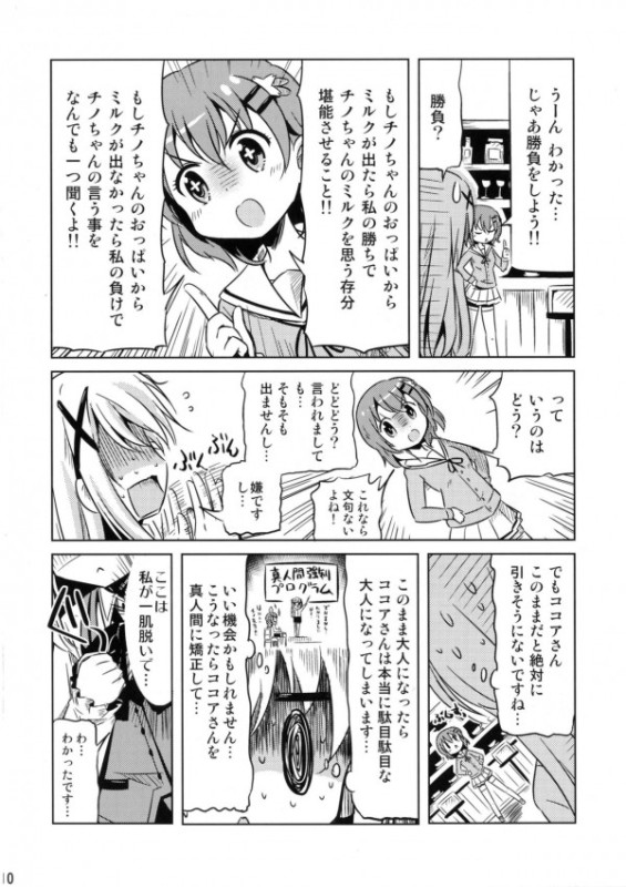 ご注文はチノのミルクですか？ 9ページ