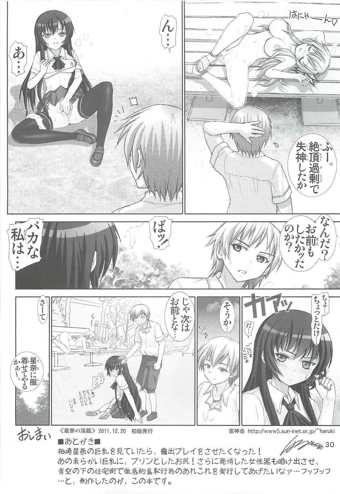 星奈の淫戯 29ページ