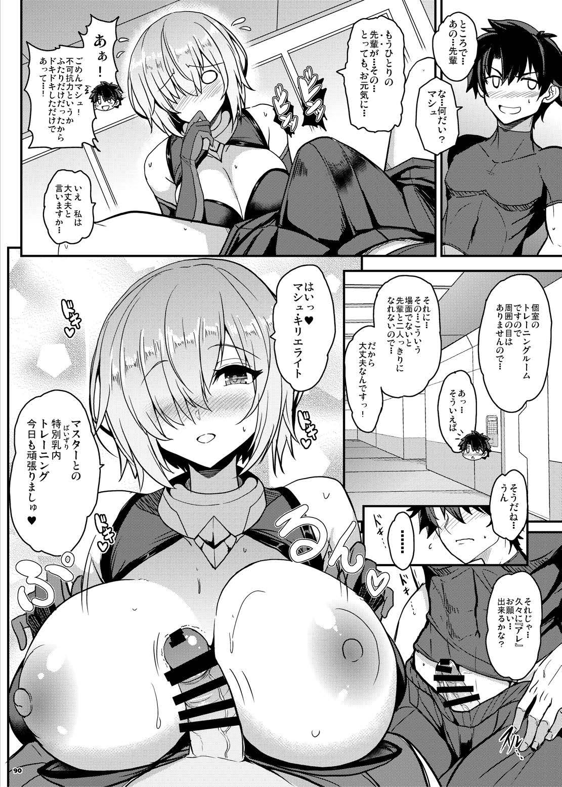 FGOパイズリ合同2～英霊乳挟領域ズリデア・ル・フェ～ 92ページ