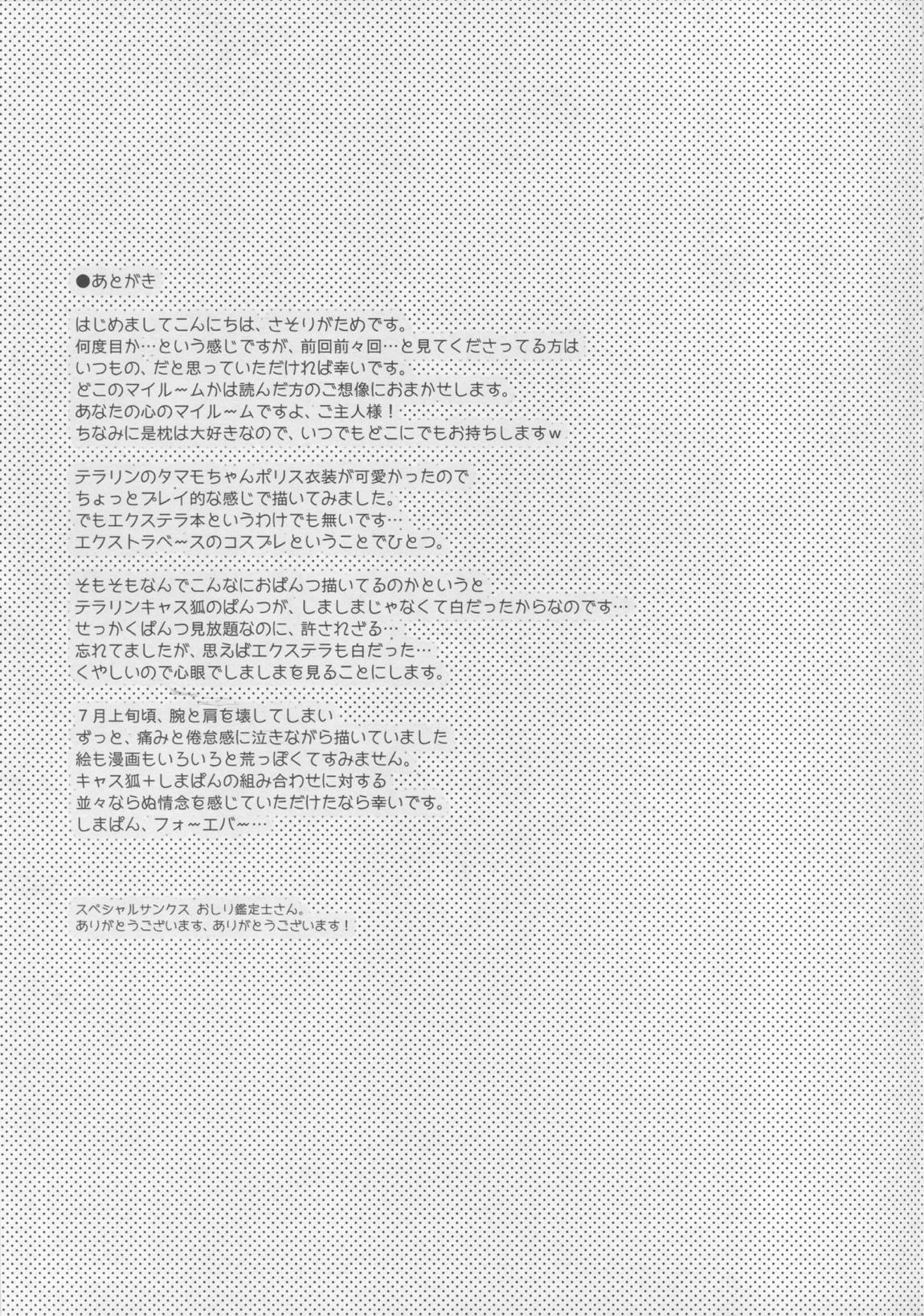 俺とタマモとマイルーム3 20ページ