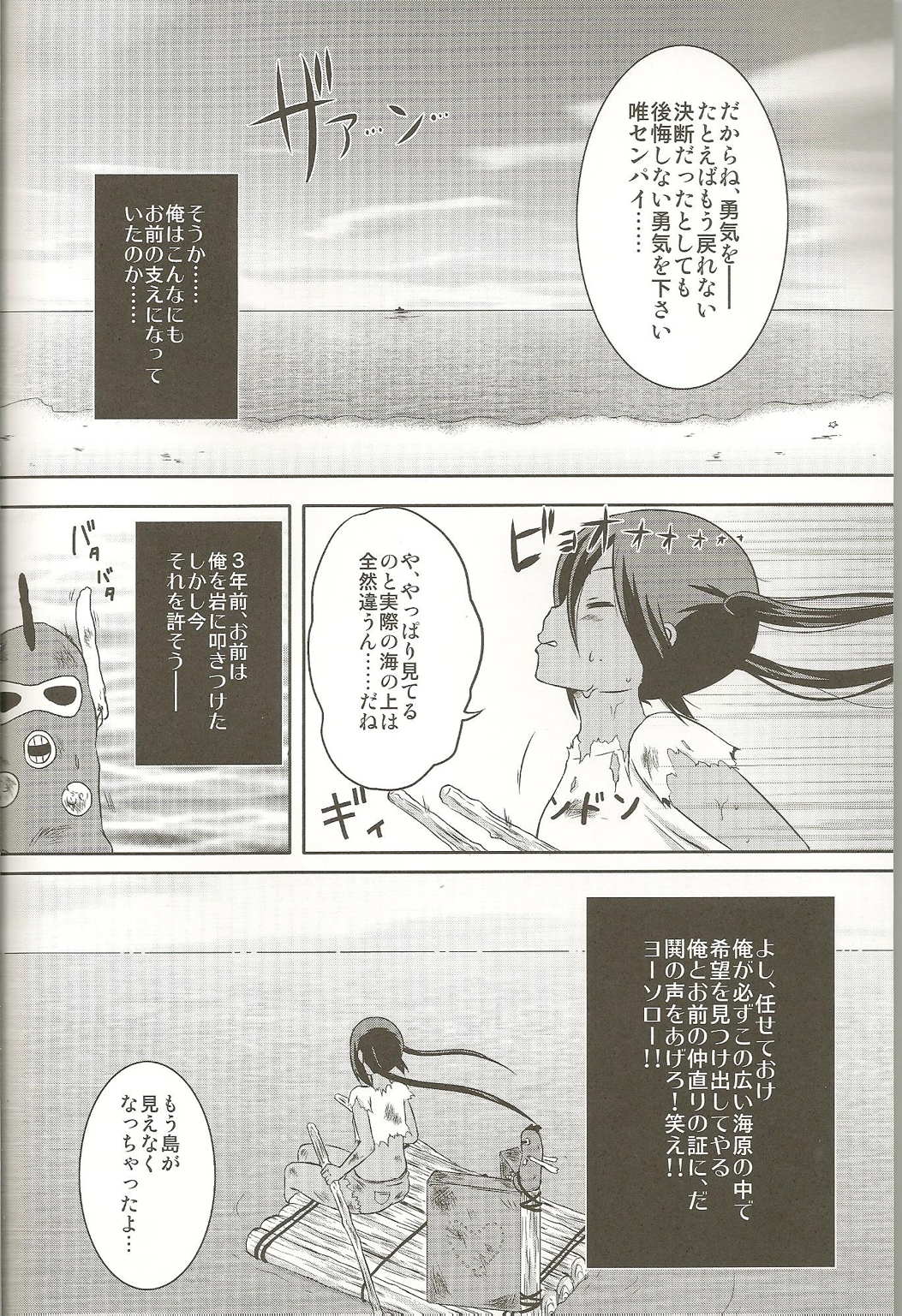 あずにゃんの無人島漂流記 25ページ