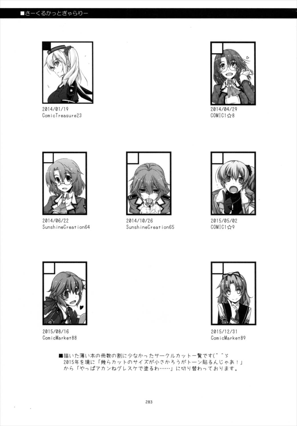 士官学院総集編 282ページ