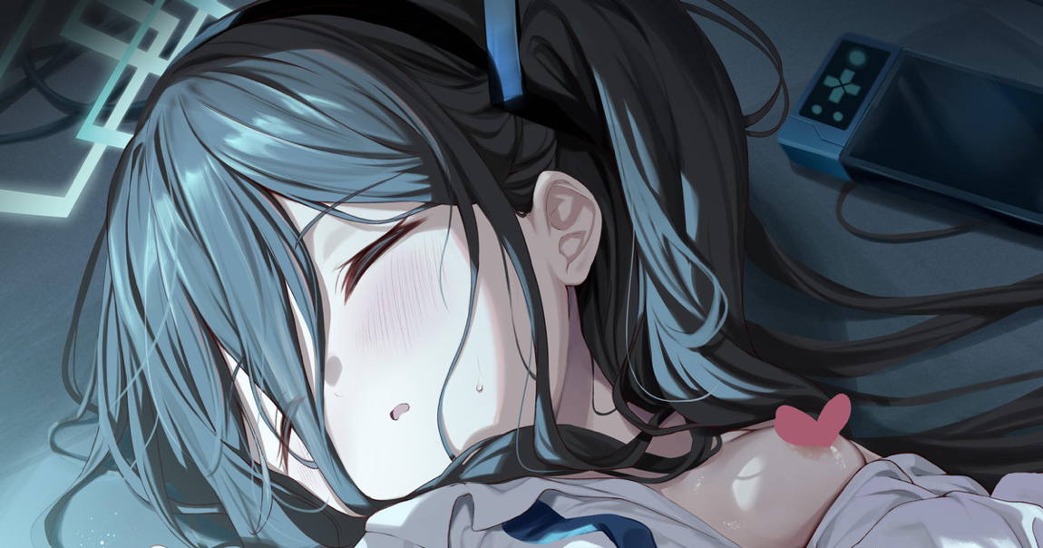 寝落ちアリスちゃん 1ページ