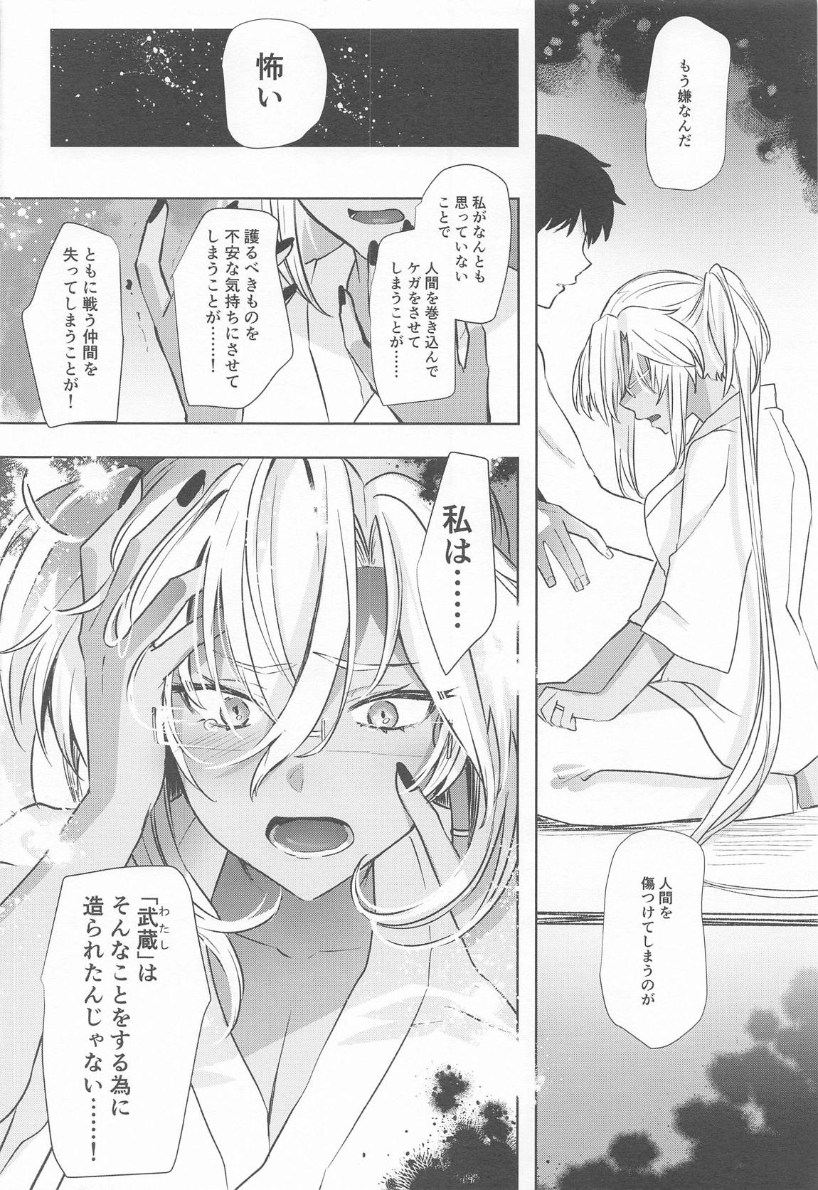 武蔵さんの夜事情 秘書艦の匙加減編 17ページ