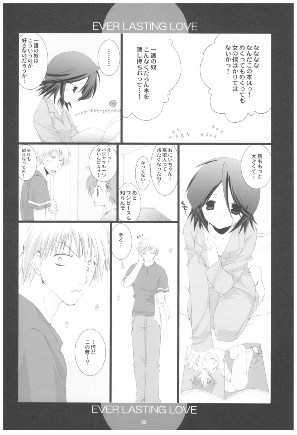 苗床育成観察記録 87ページ