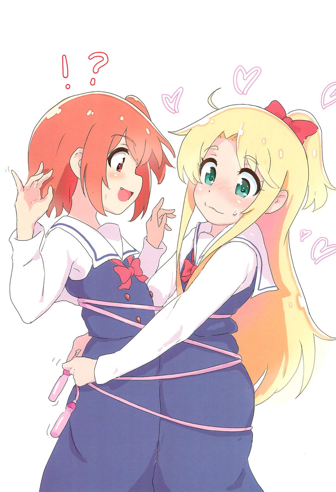 ひなのあとなわとび弄び 2ページ