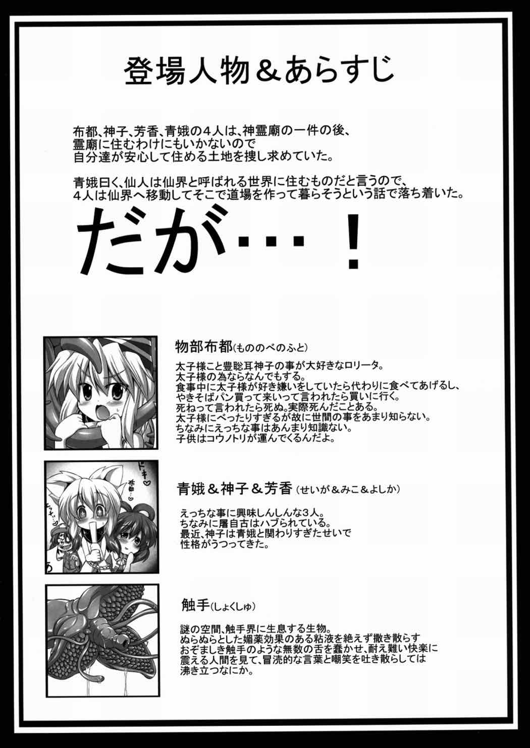 極布都触手プレイ 3ページ