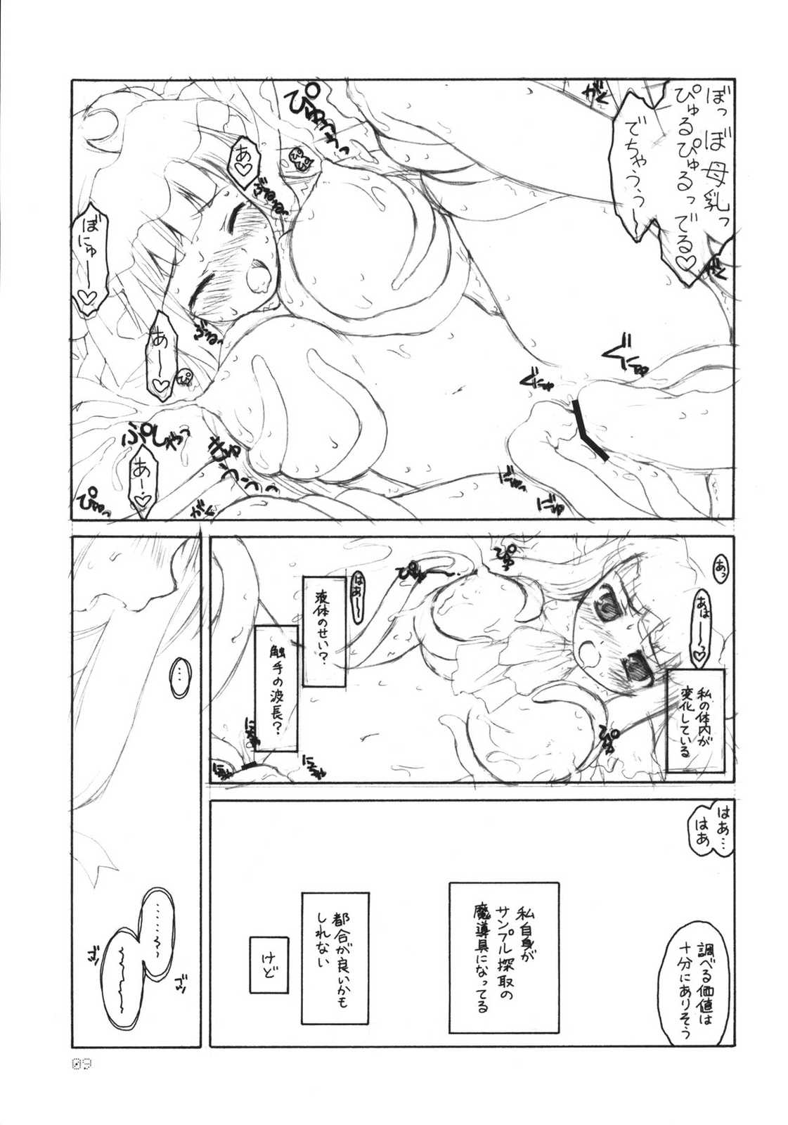 パチュリーの洗礼 ある館の一日 その 1 8ページ