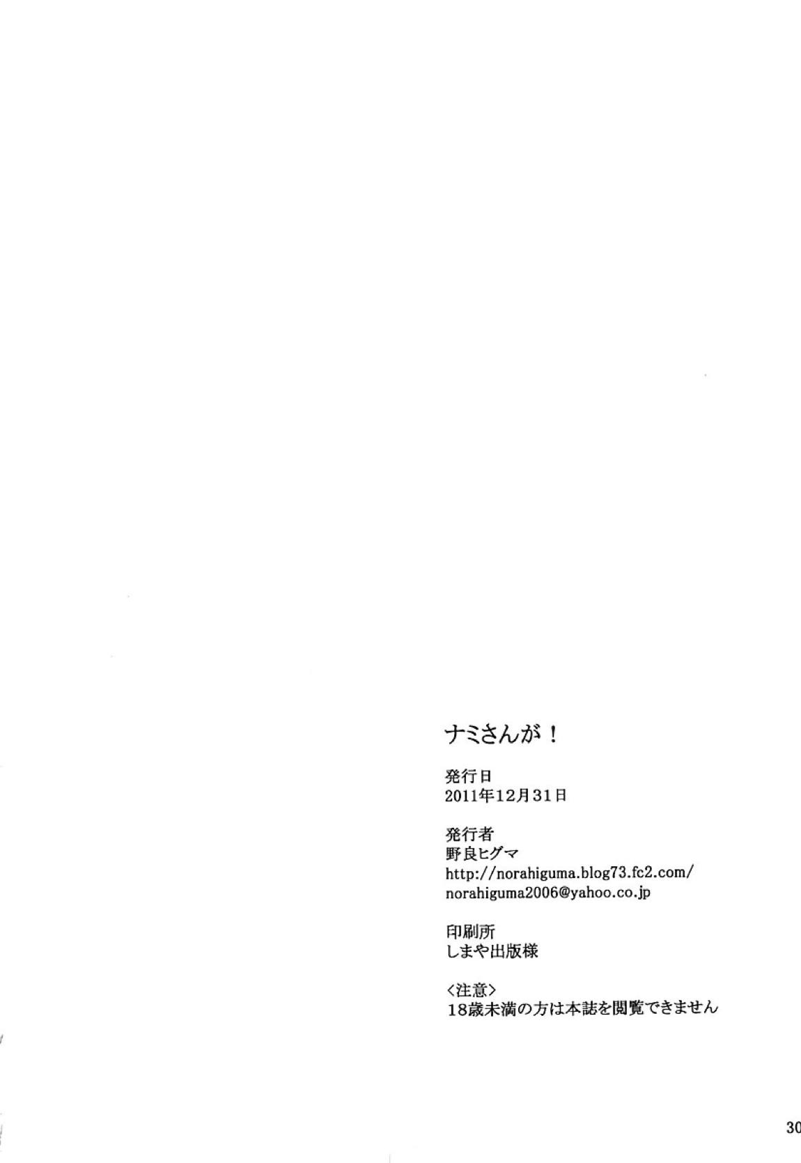 ナミさんが! 30ページ