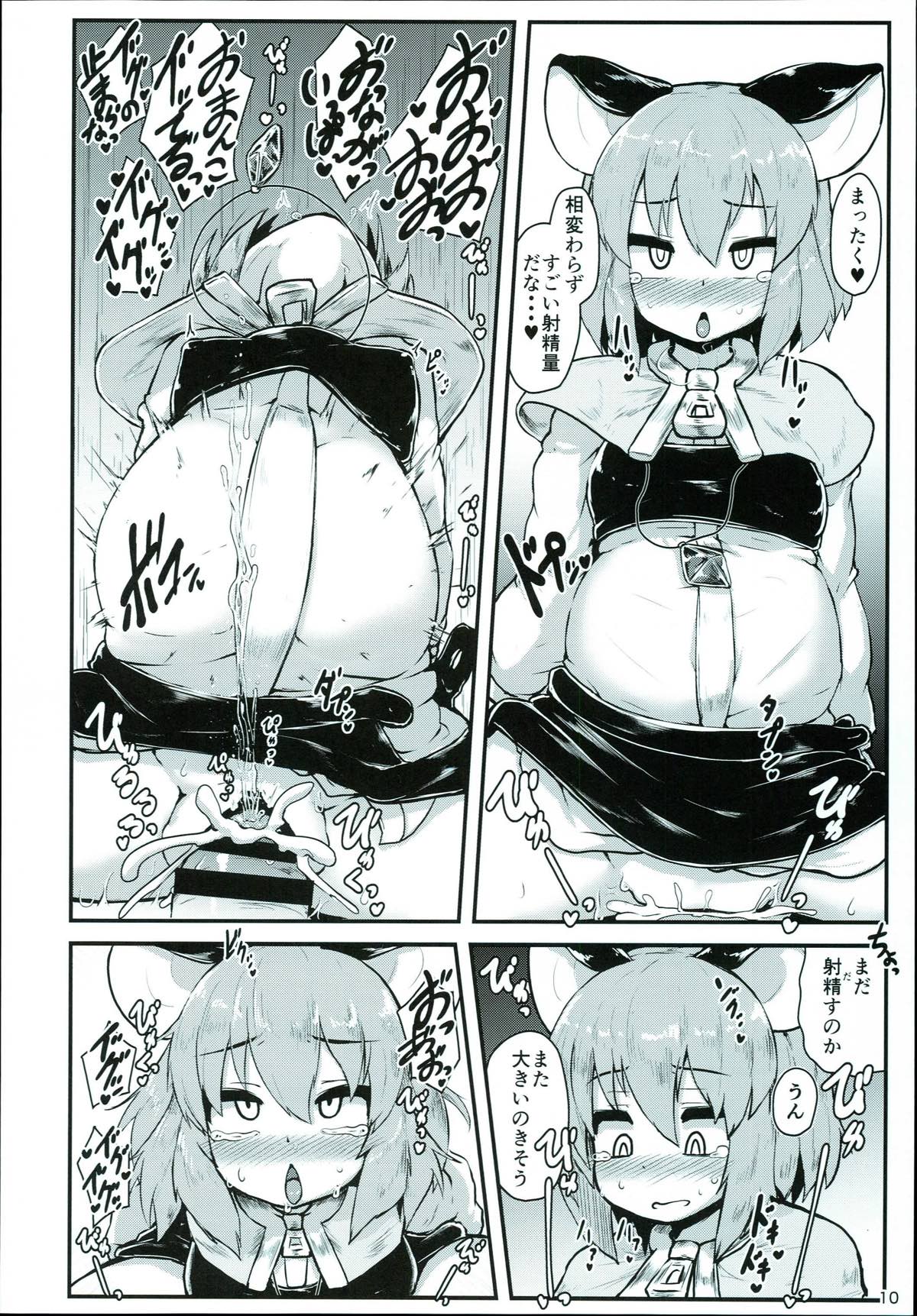 おとなりのナズーリンは繁殖期 9ページ