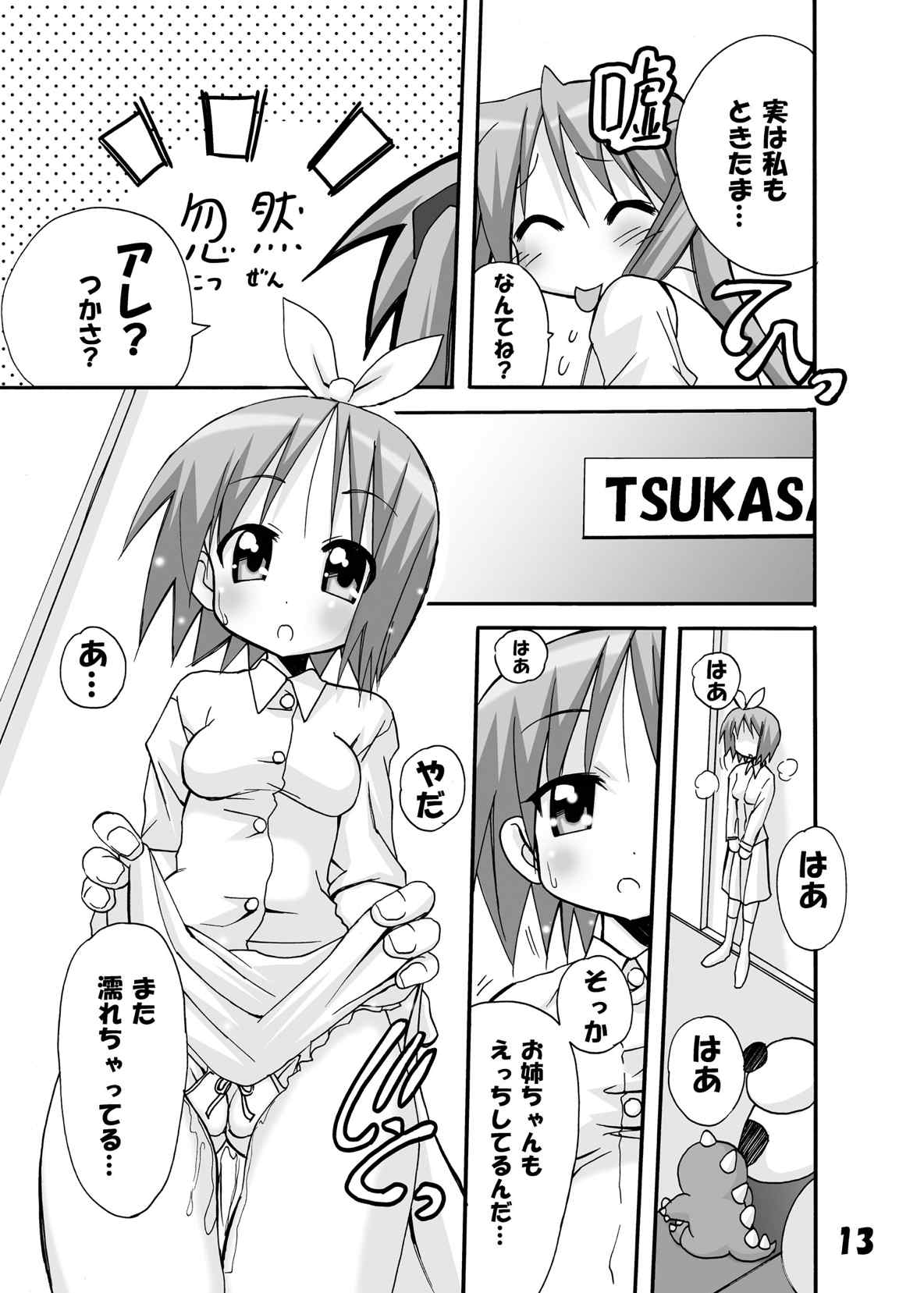 かがみんちの家庭の事情 13ページ